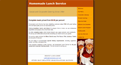 Desktop Screenshot of homemadelunch.com